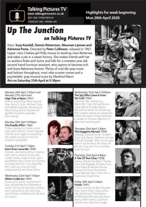 Up the Junction on Talking Pictures TV Stars: Suzy Kendall, Dennis Waterman, Maureen Lipman and Adrienne Posta