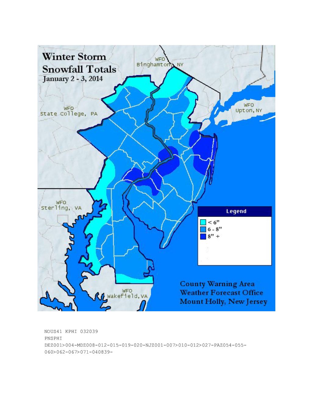 2-3 January 2014 Winter Storm Snow And