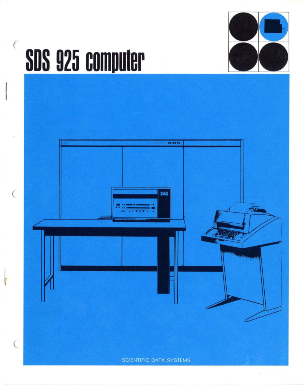 SDS 925 Computer, 1964
