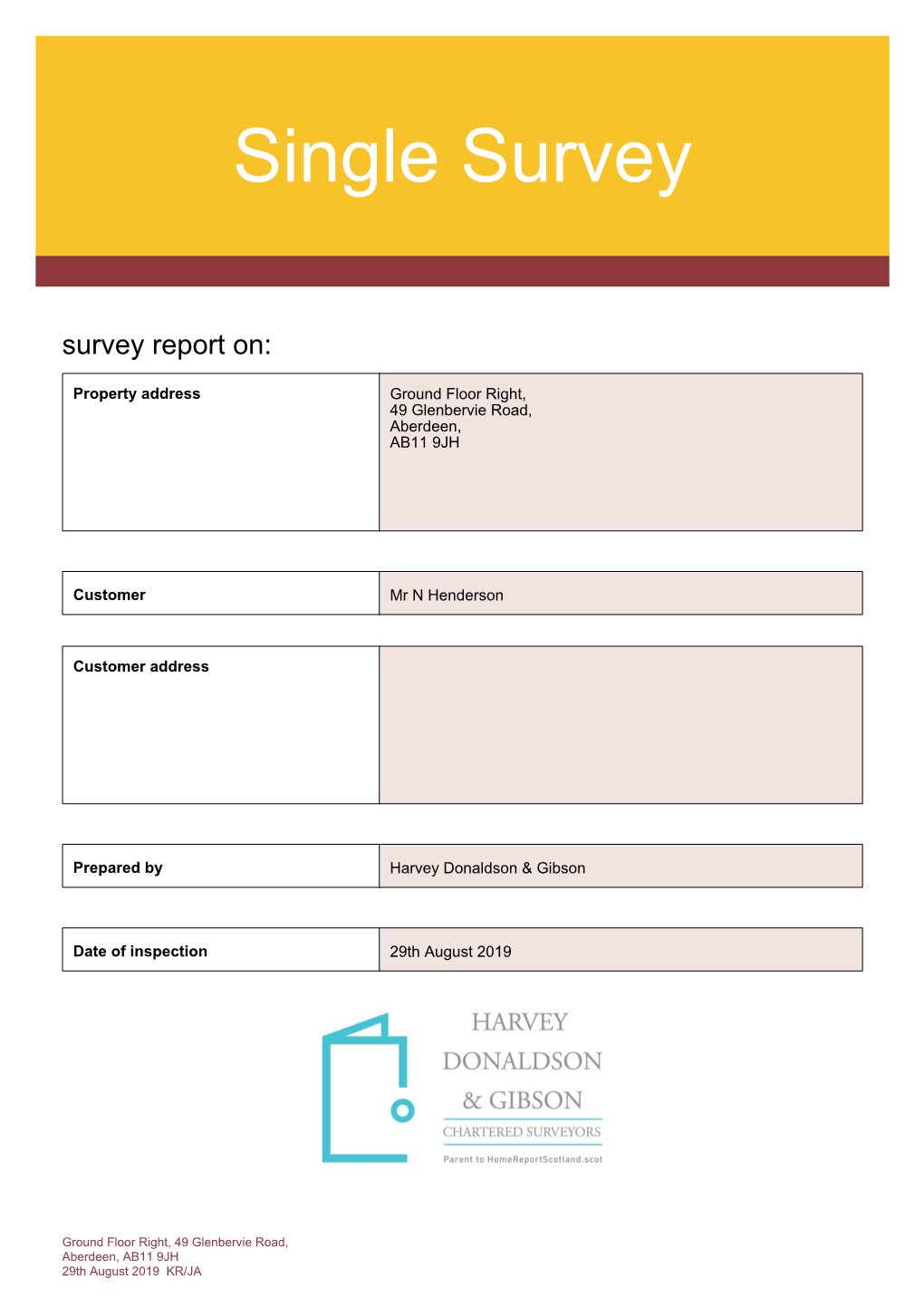 Single Survey