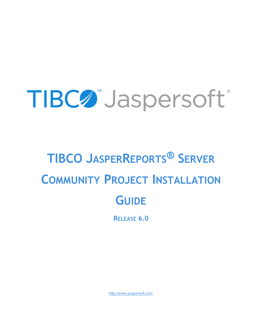 Jasperreports Server Community Project Install Guide