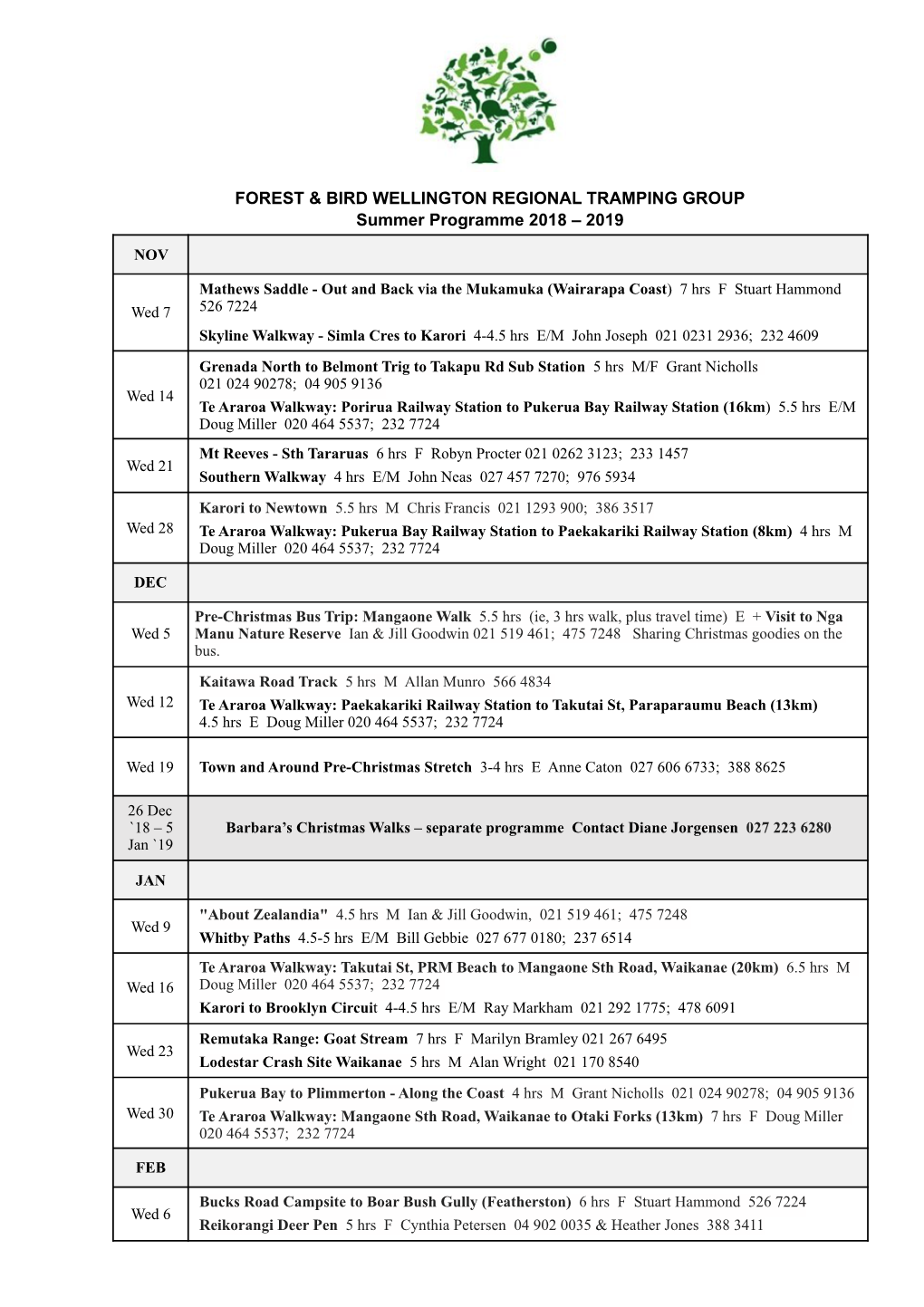 F&B WRTG Summer Programme 2018-2019 for Website