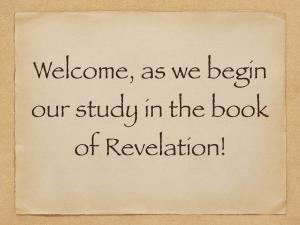 Revelation Notes