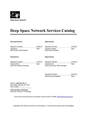 Services Catalog