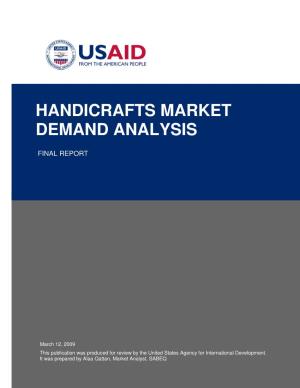 Handicrafts Market Demand Analysis