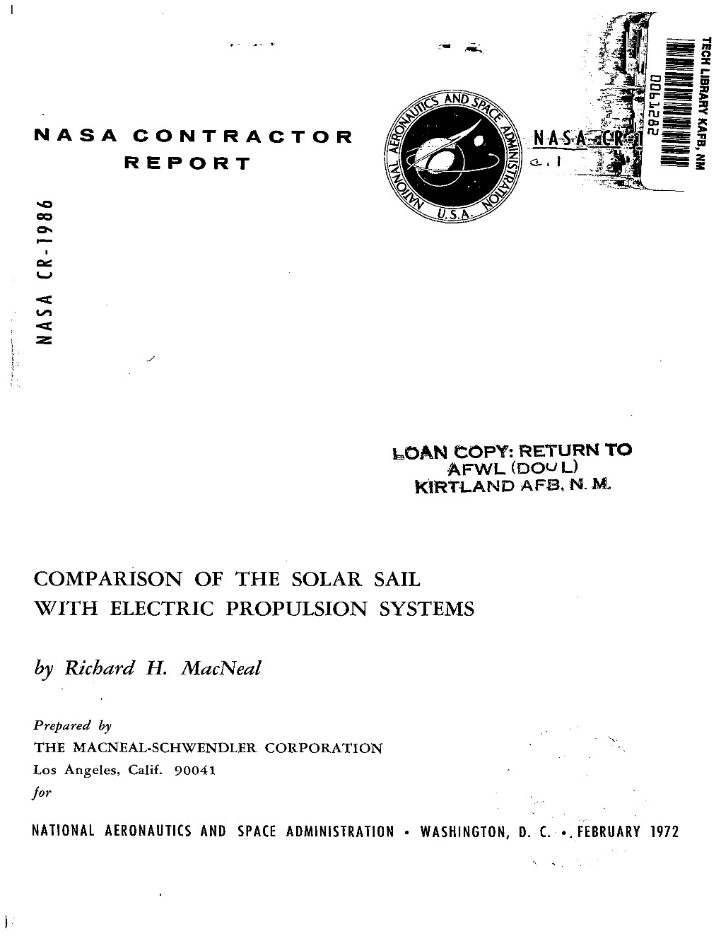 Comparison of the Solar Sail with Electric Propulsion Systems