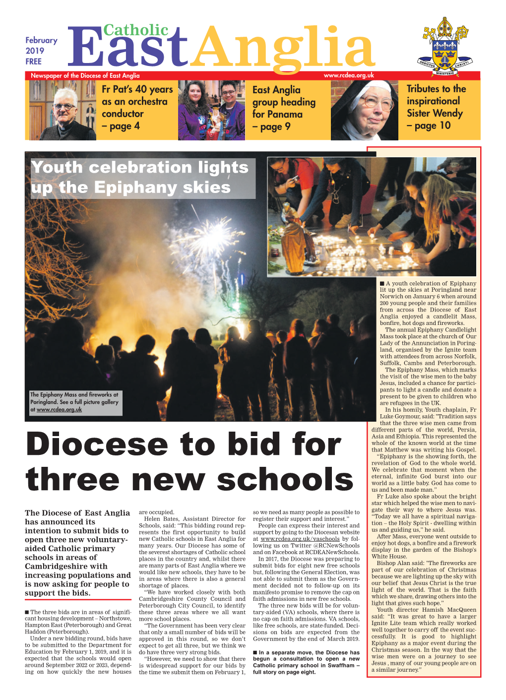 To Read the February 2019 Edition of Catholic