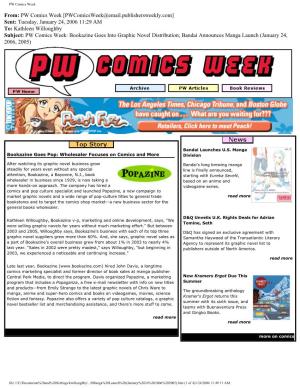 PW Comics Week