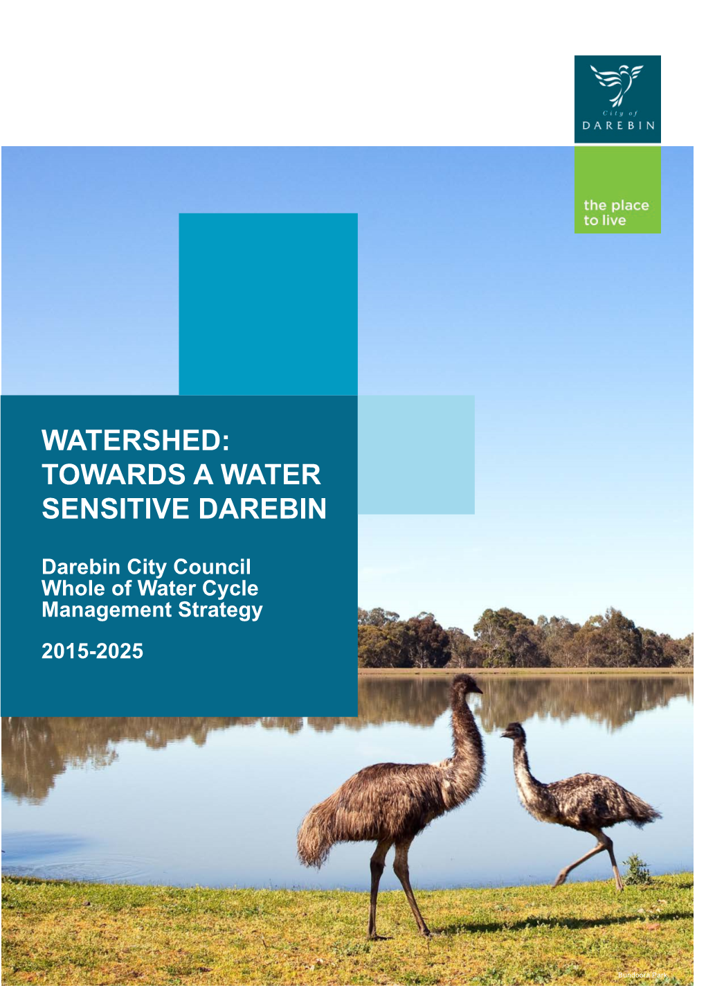 Watershed: Towards a Water Sensitive Darebin Strategy