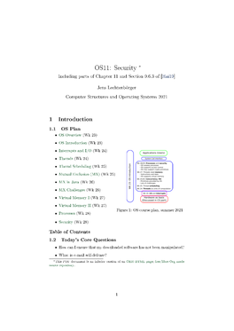 Security This PDF Document Is an Inferior Version of an OER HTML Page