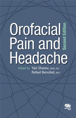 Orofacial Pain and Headache, Second Edition