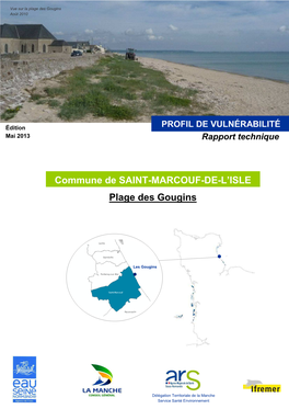 Plage Des Gougins Commune De SAINT-MARCOUF-DE-L'isle