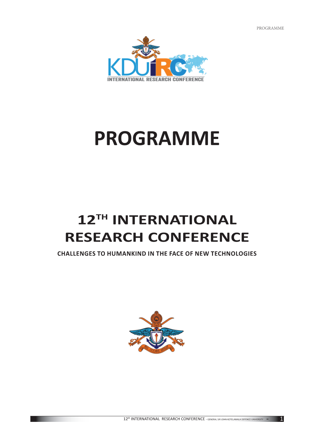 Programme Guide