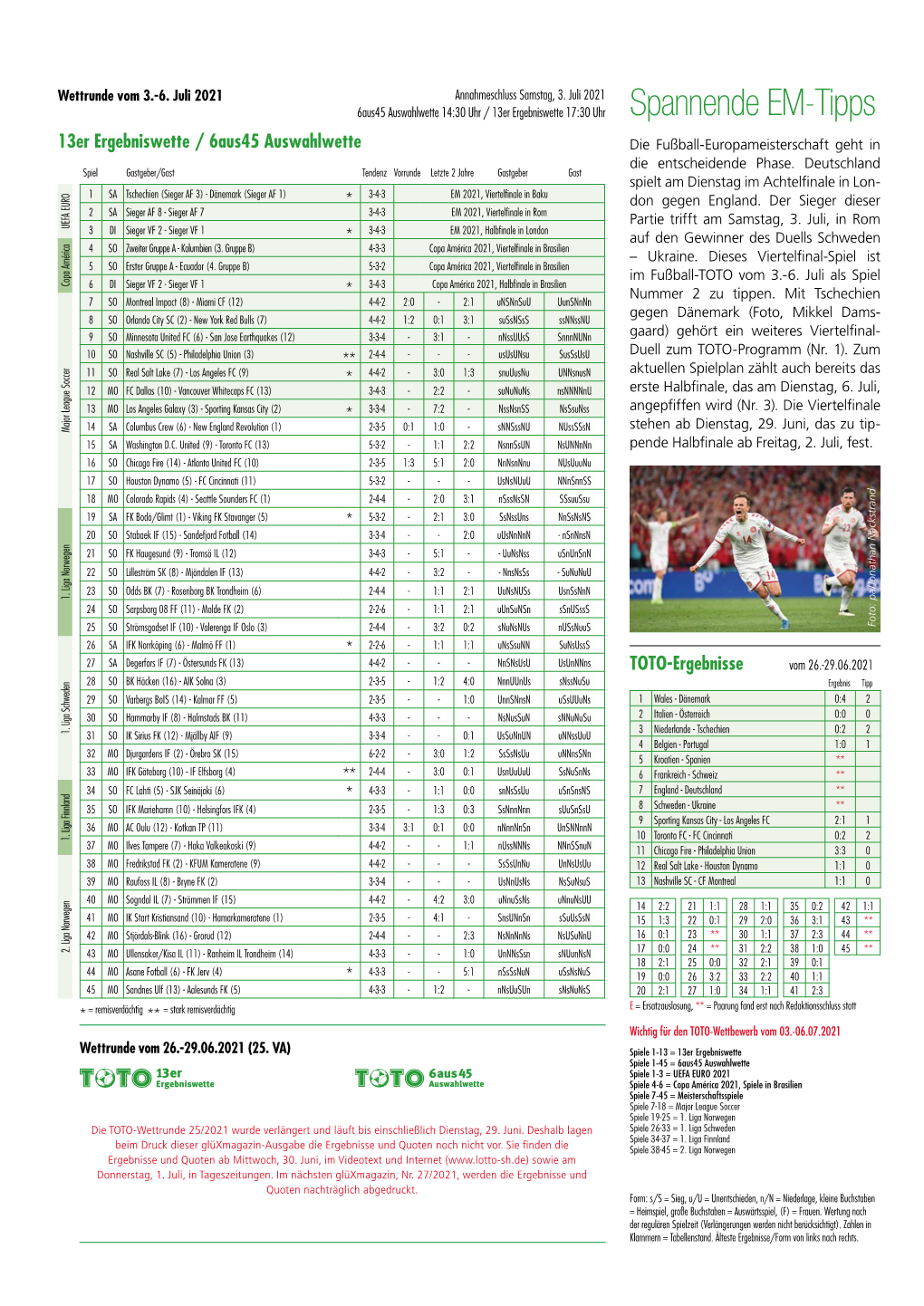 Spannende EM-Tipps