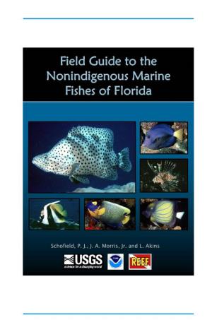 Field Guide to the Nonindigenous Marine Fishes of Florida