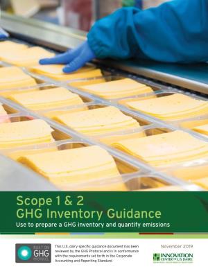 Scope 1 & 2 GHG Inventory Guidance