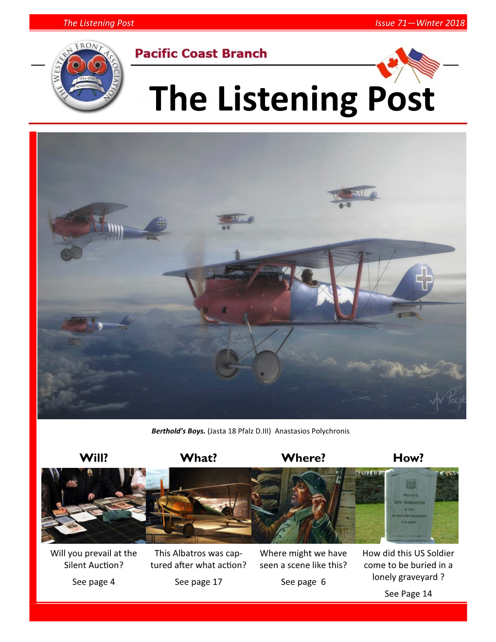 The Listening Post Issue 71—Winter 2018