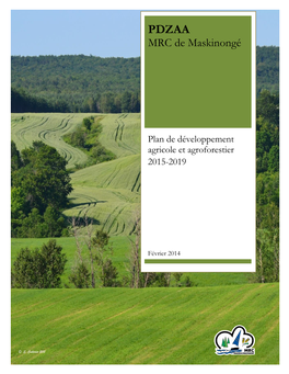 Plan De Développement Agricole Et Agroforestier 2015-2019