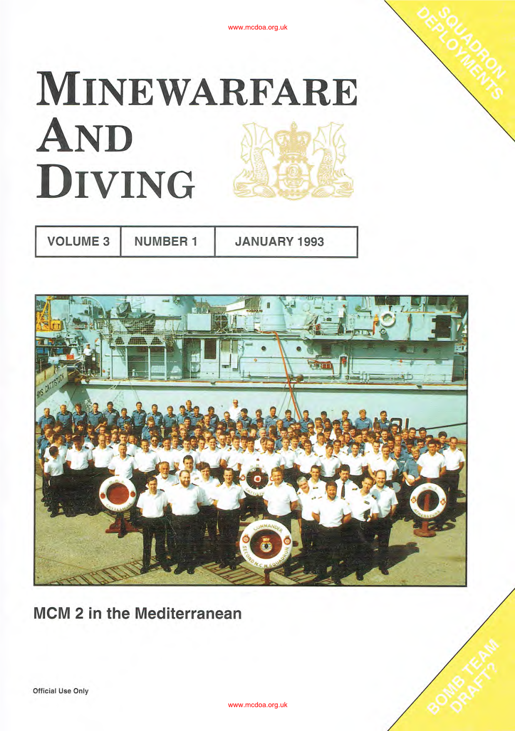 Mine Warfare and Diving