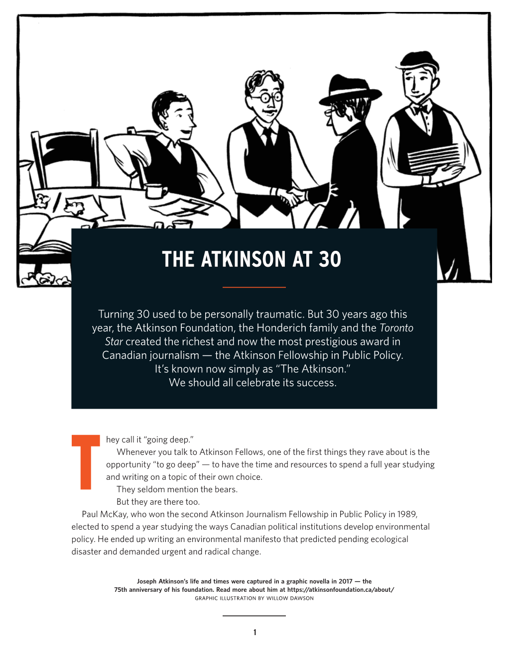 The Atkinson at 30