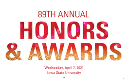 Wednesday, April 7, 2021 Iowa State University