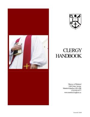 Clergy Handbook