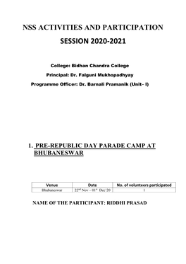 Session 2020-2021