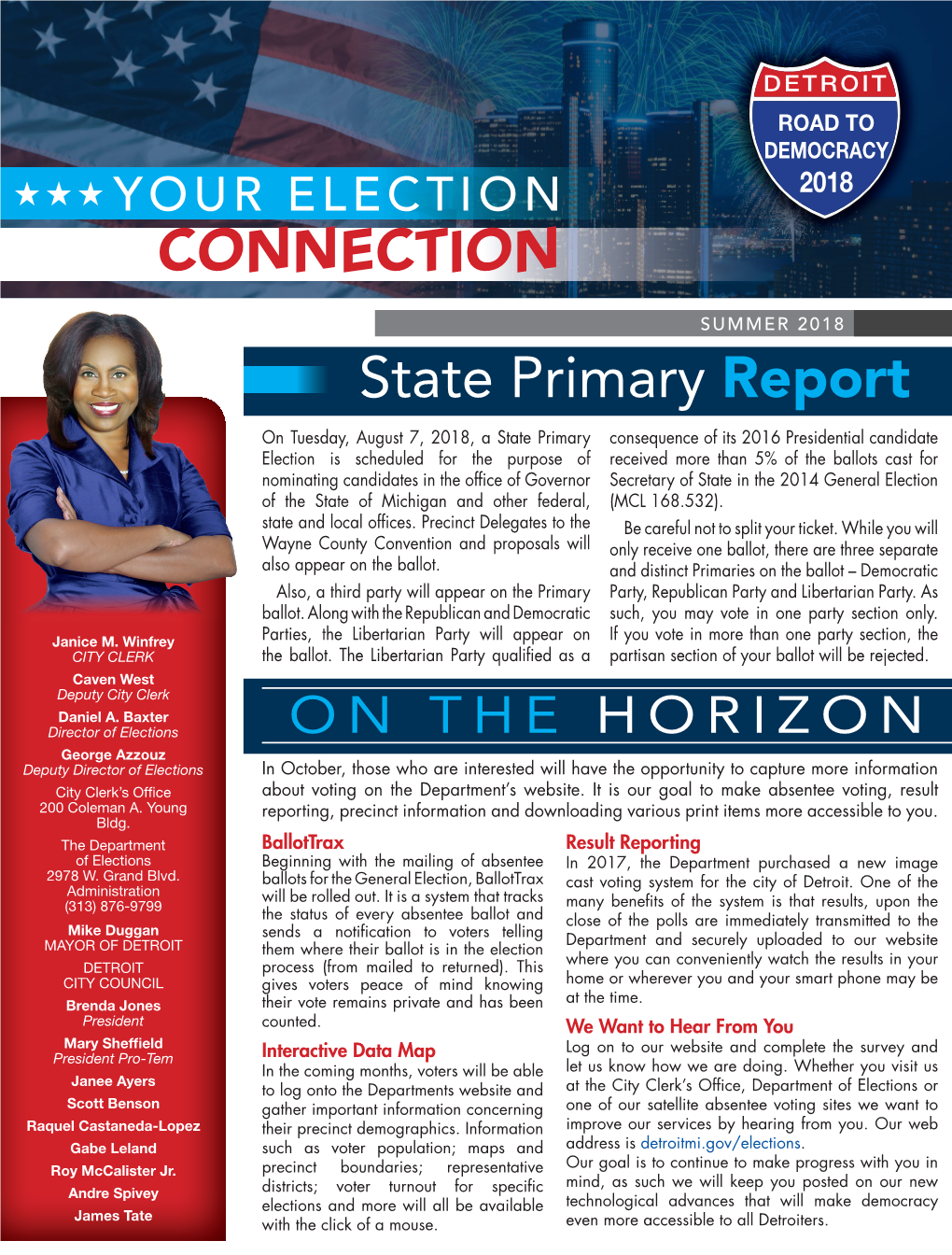 State Primary Report CONNECTION