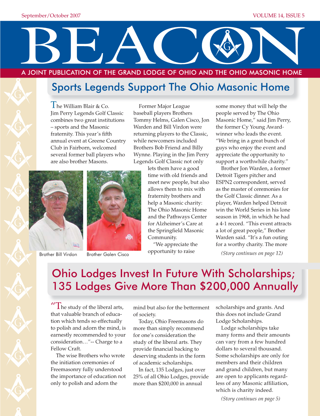Ohio Lodges Invest in Future with Scholarships; 135 Lodges Give More Than $200,000 Annually