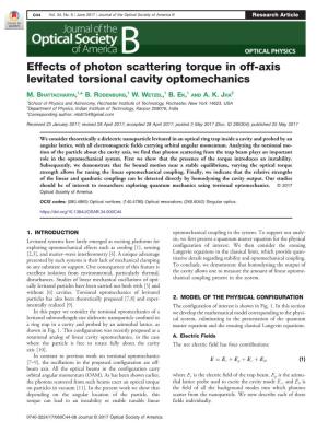 Effects of Photon Scattering Torque in Off-Axis Levitated Torsional Cavity Optomechanics