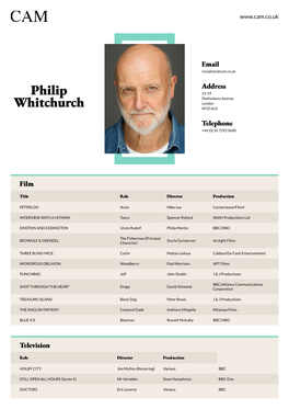 Philip Whitchurch