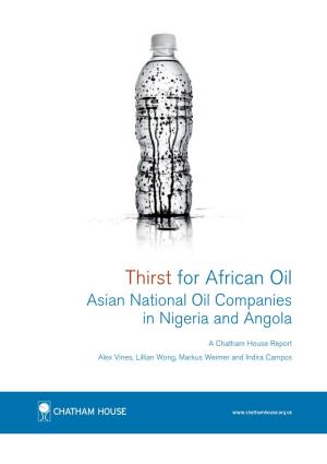 Thirst for African