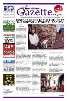 History Looks to the Future at the Fenton Historical Society