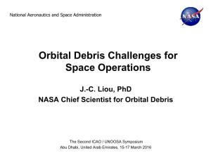 Orbital Debris Challenges for Space Operations