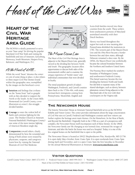 Heart of the Civil War Heritage Area Guide Page 1 on The