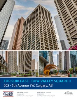 205 - 5Th Avenue SW, Calgary, AB