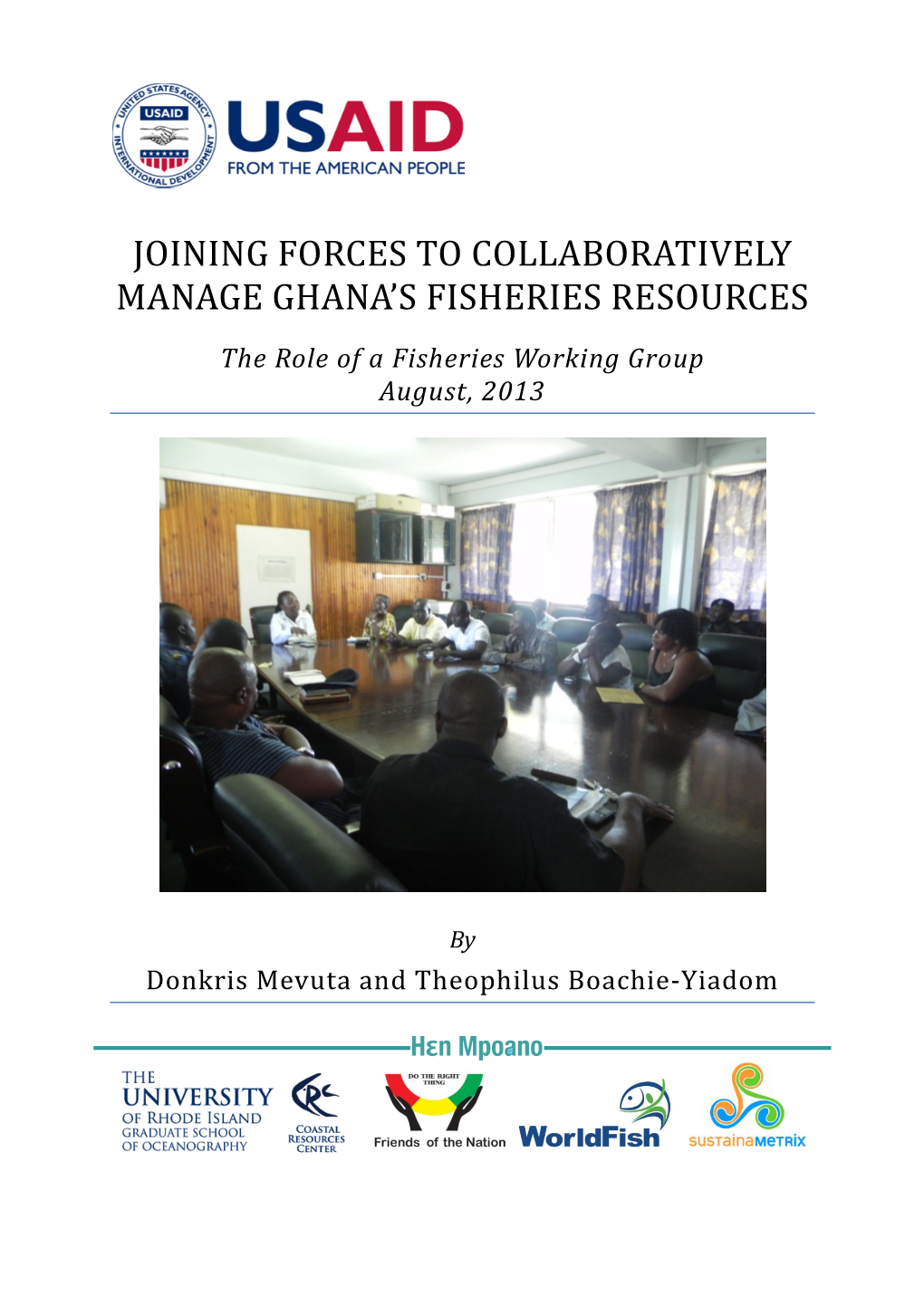 Joining Forces to Collaboratively Manage Ghana's Fisheries