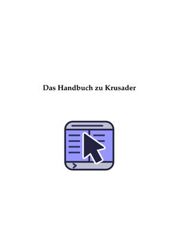 Das Handbuch Zu Krusader Das Handbuch Zu Krusader