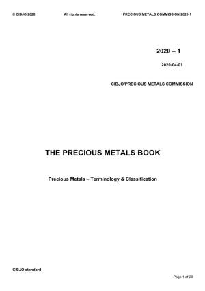 The Precious Metals Book