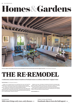 THE OREGONIAN!SATURDAY, MARCH 7, 2020 Homes&Gardens