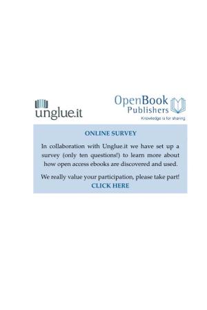 Only Ten Questions!) to Learn More About How Open Access Ebooks Are Discovered and Used