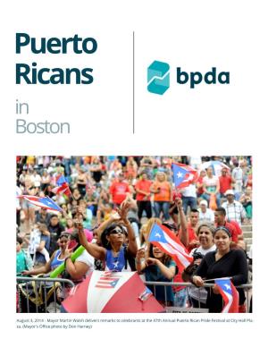 Puerto Ricans in Boston