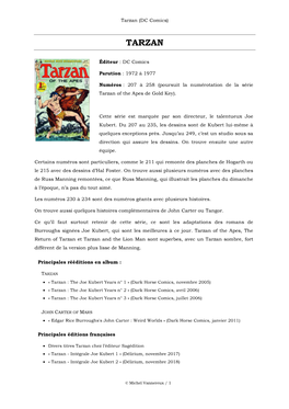 Tarzan (DC Comics)