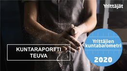 TEUVA Yrittäjien Kuntabarometri -Kysely Yrittäjälle 16.2.–13.5