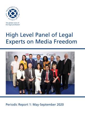 High Level Panel of Legal Experts on Media Freedom