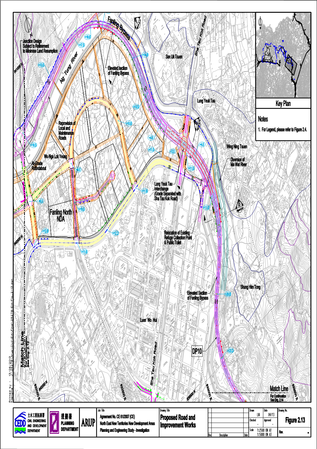 Figure 2.13 Proposed Road and Improvement Works