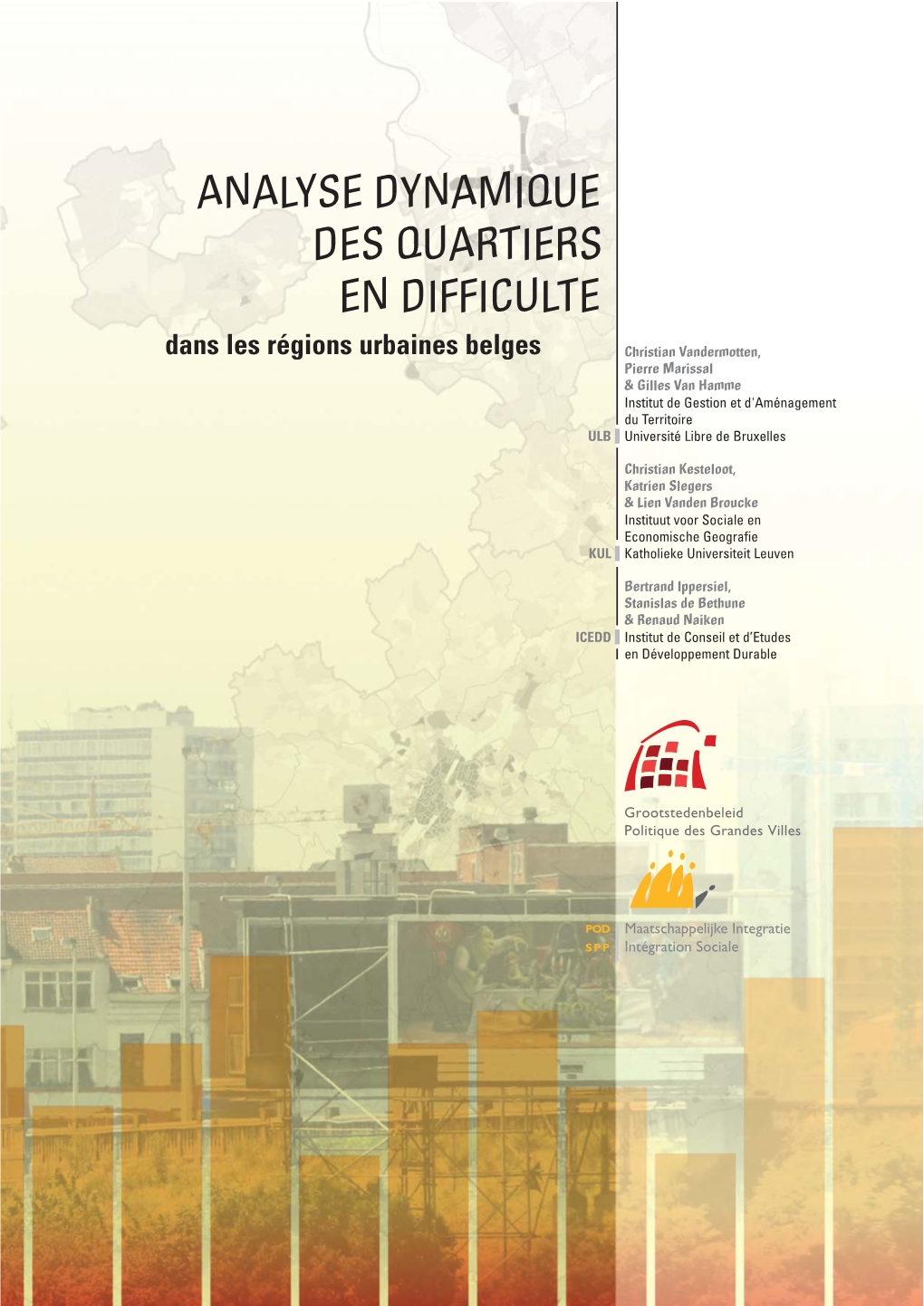 Analyse Dynamique Des Quartiers En Difficulte