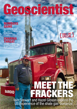 Iain Stewart and Hazel Gibson Explore the US Experience of the Shale Gas 'Bonanza'