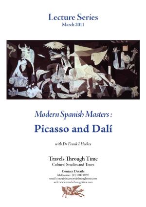 Picasso and Dalí