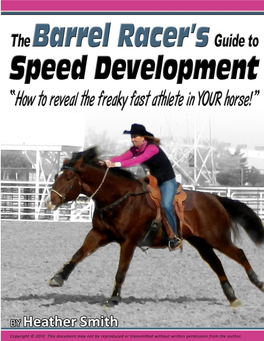 The Barrel Racer's Guide to Speed Development